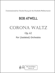 Corona Waltz Orchestra sheet music cover Thumbnail